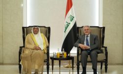 الأمين العام لمجلس التعاون لدول الخليج العربية السيد جاسم محمد البديوي يصل إلى العاصمة بغداد للمشاركة في أعمال القمة العربية الـ34 التي ستنطلق يوم غد السبت.